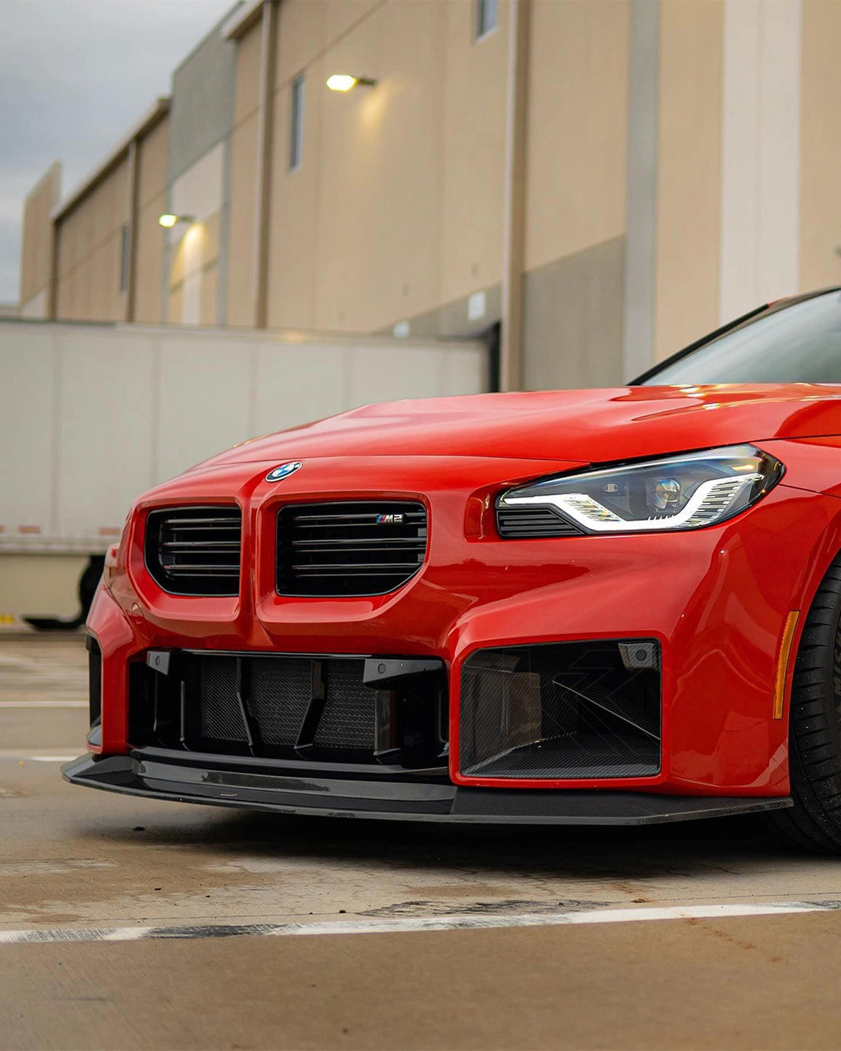 BMW 2 Series G87 M2 MHC Style Carbon Fiber Front Lip (2023+) - K2 Industries