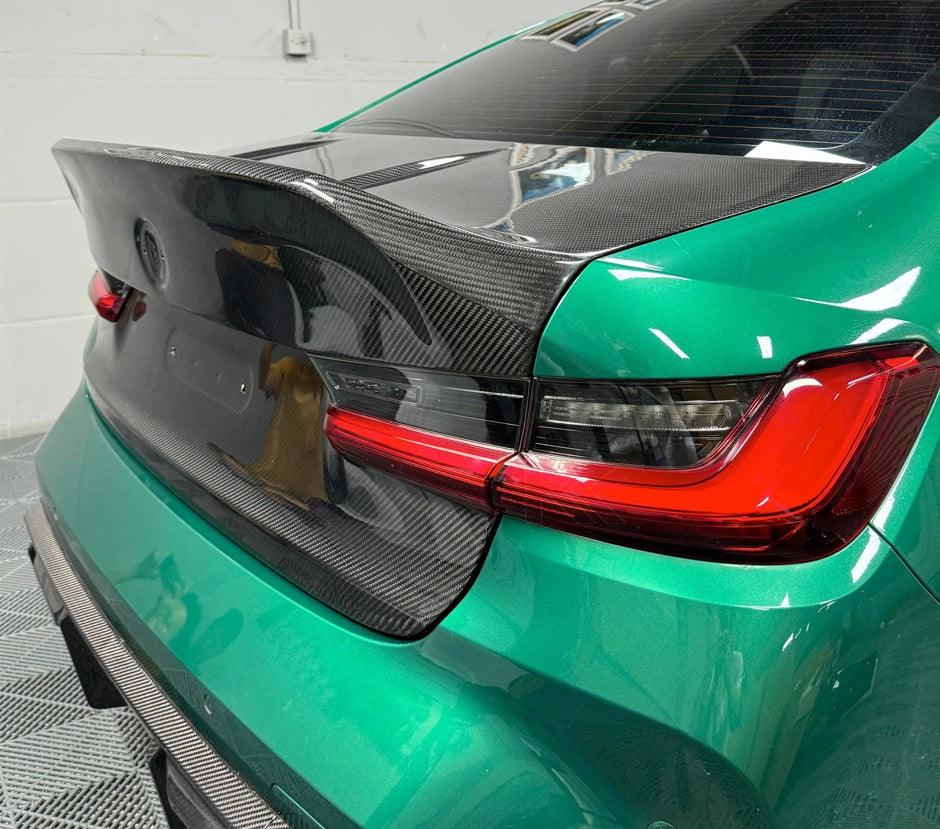 BMW 3 Series G80 M3 CSL Style Carbon Fiber Trunk (2019+) - K2 Industries