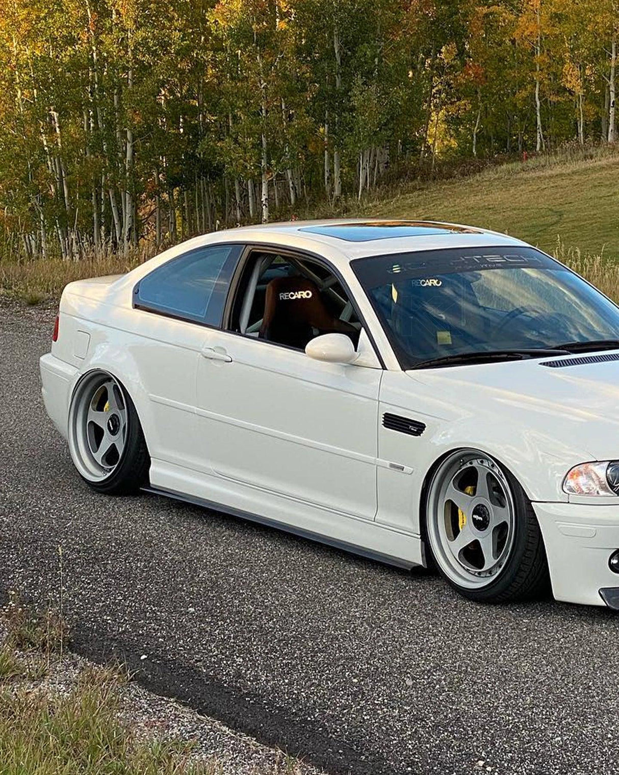 BMW 3 Series E46 M3 DP Style Carbon Fiber Side Skirts (2001 - 2006) - K2 Industries