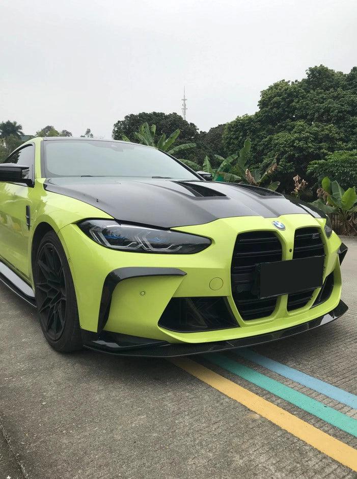 BMW 3 Series G80/G81 M3 & 4 Series G82/G83 M4 Carbon Fiber Front Hood (2019+) - K2 Industries