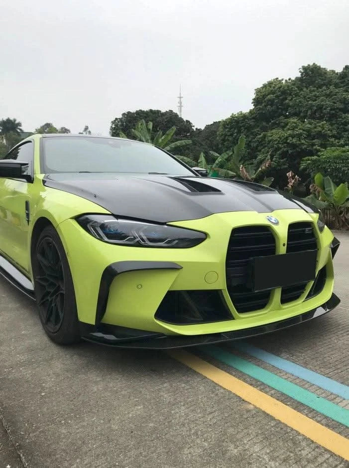 BMW 3 Series G80/G81 M3 & 4 Series G82/G83 M4 Carbon Fiber Front Hood (2019+) - K2 Industries