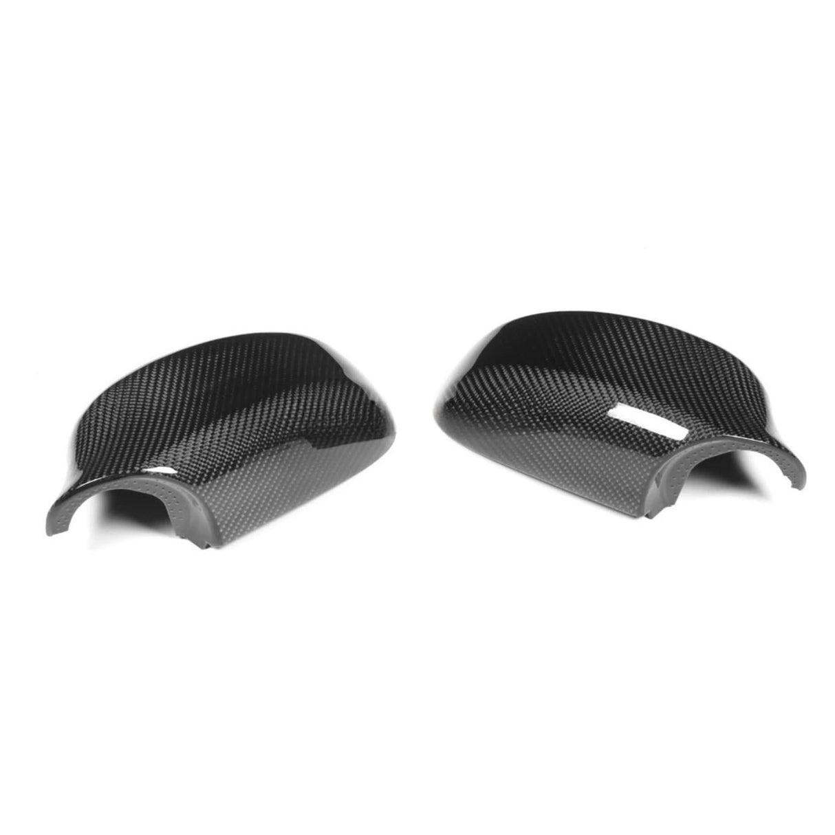 Full Replacement Carbon Fiber Side Mirror Covers – BMW E90 / E91 LCI (2009–2011)