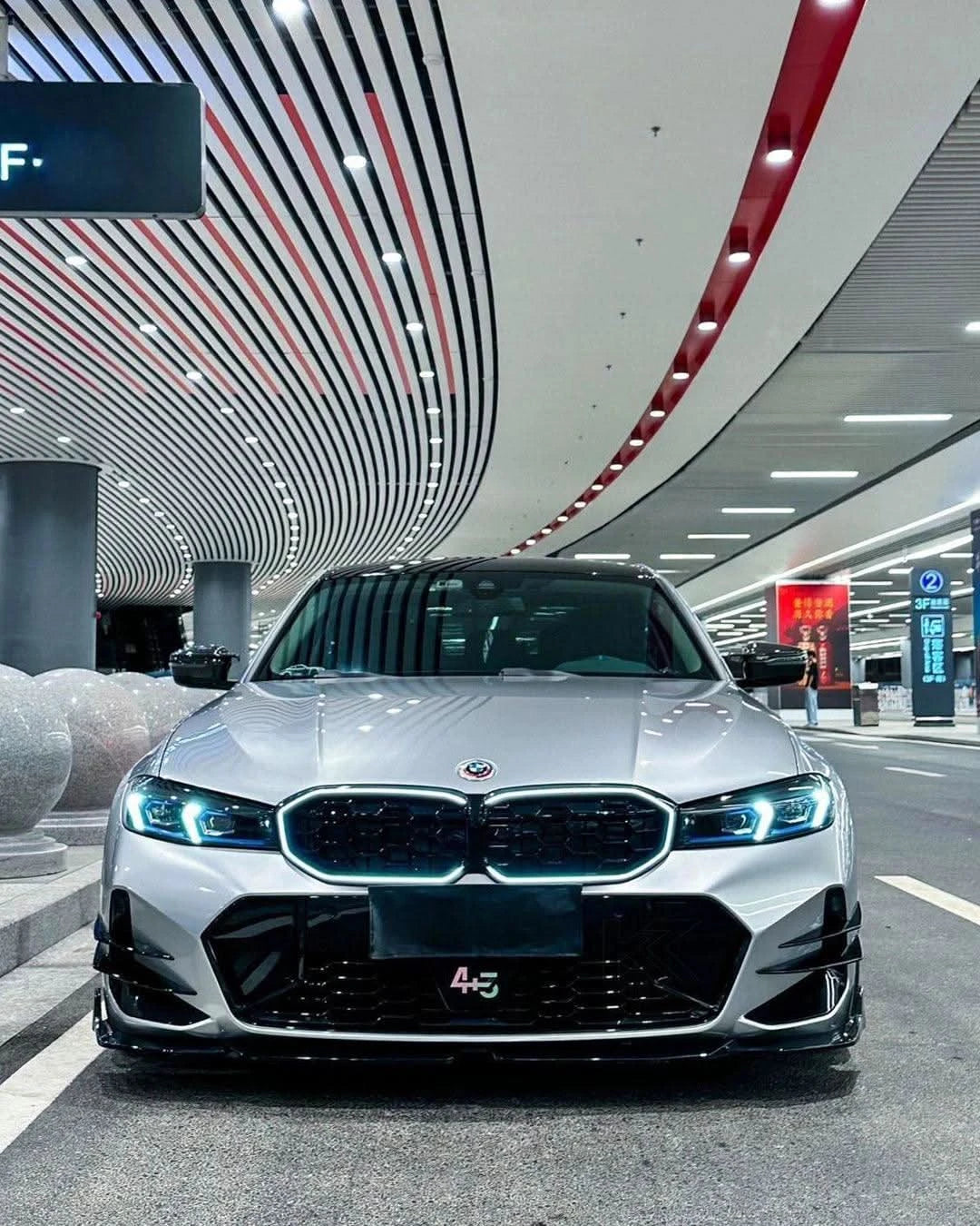 BMW 3 Series G20 G28 G80 LCI LED Front Grille (2019+) - K2 Industries