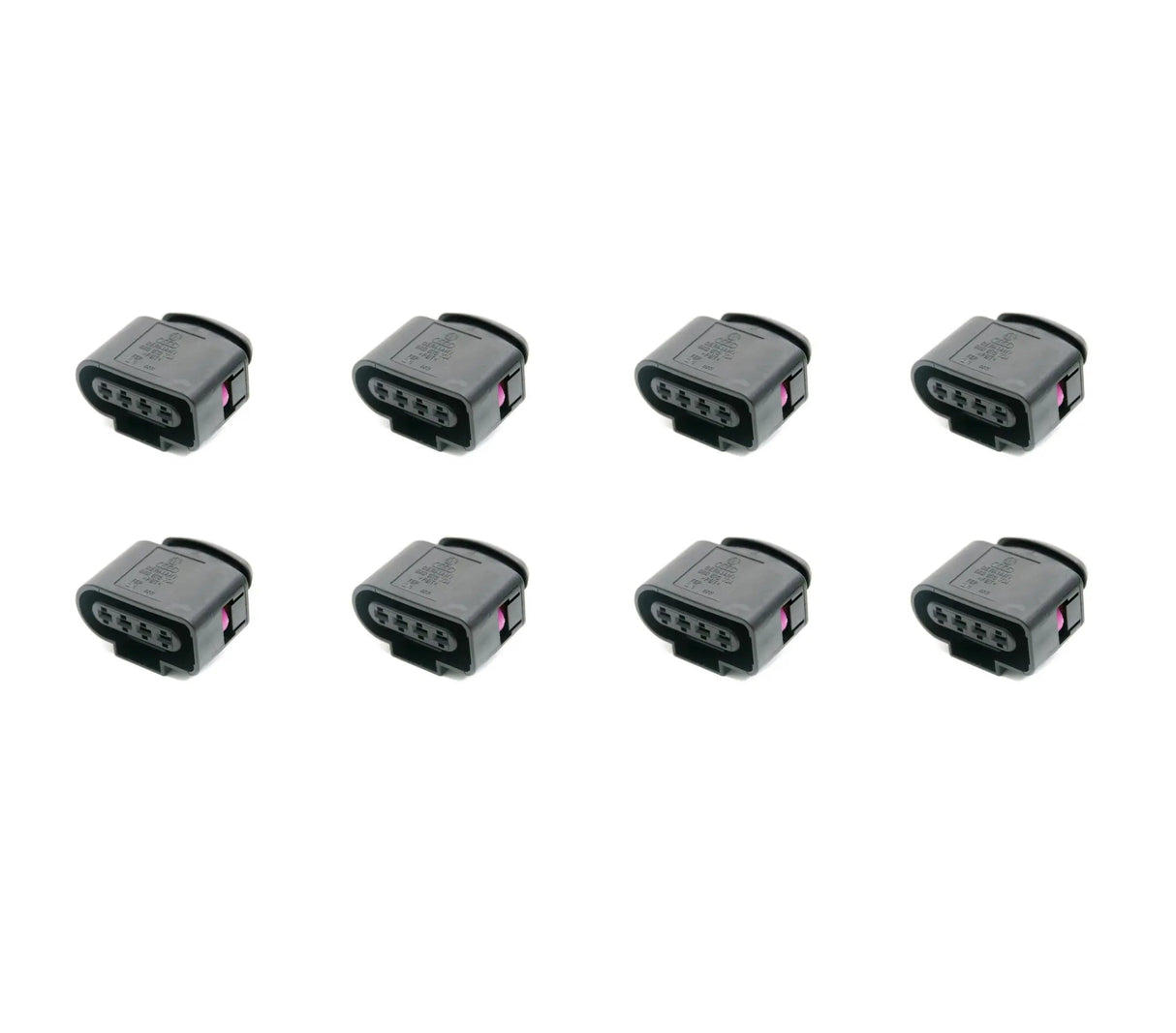 8x 8K0-973-724 Ignition Coil Connector Repair Plug Wiring Audi VW GTI Golf Jetta Passat