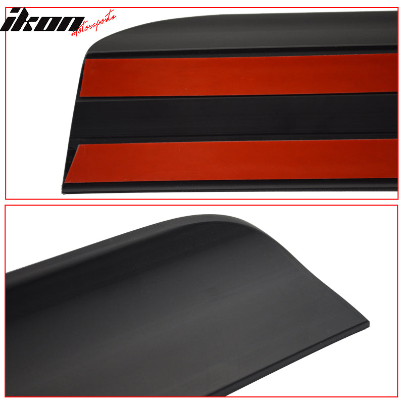 Fits 06-10 Dodge Charger Sedan UnBlack Roof Spoiler - PUF