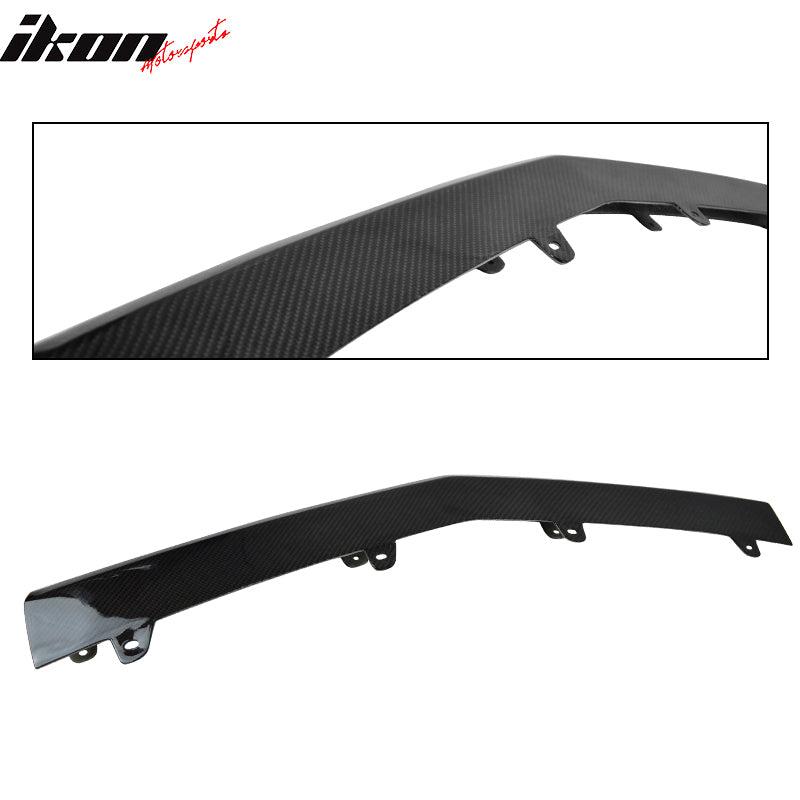 2012-2014 Benz W204 C-Class C63 AMG Sedan Front Lip Carbon Fiber