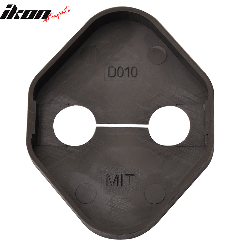 Honda Toyota Black Door Latch Striker Catch Bracket Cover Cap 4 PC PP