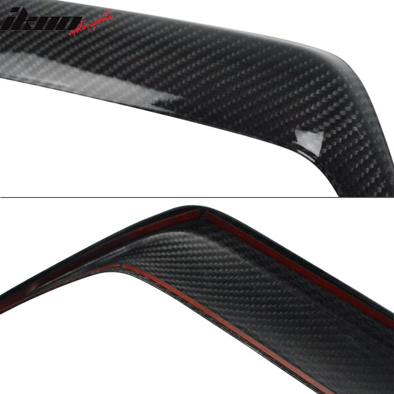 2015-2017 Subaru WRX STI Front Grille Garnish Cover Carbon Fiber