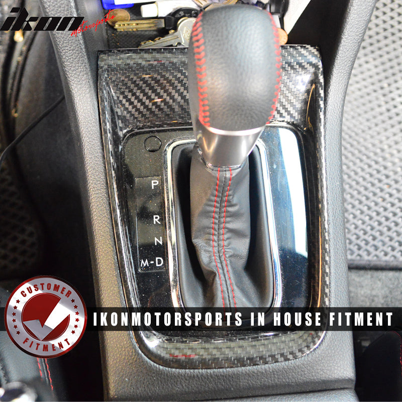 2015-2021 Subaru WRX STI Front Gear Shift Shifter Cover Carbon Fiber