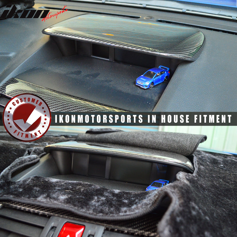 2015-2021 Subaru WRX STI Center Dash Panel Console Hood Carbon Fiber