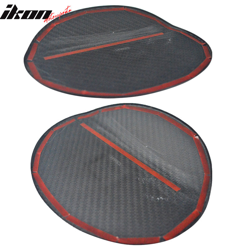 2015-2021 Subaru WRX STI Sedan Fuel Tank Cap Cover Trim Carbon Fiber