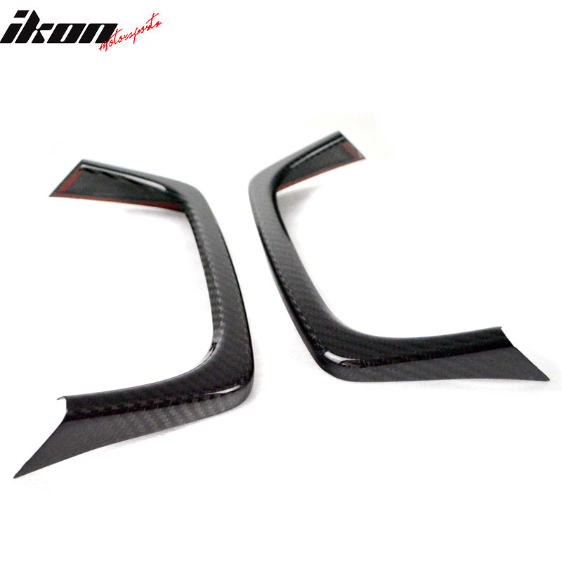 2015-2021 Subaru WRX STI Exhaust Pipe Cover Heat Shield Carbon Fiber