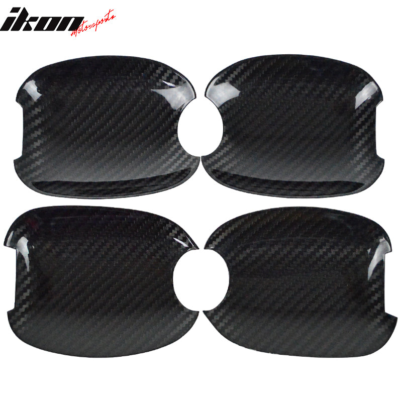 2015-2021 Subaru WRX STI 4DR Door Cup Bowl Trim Cover Carbon Fiber
