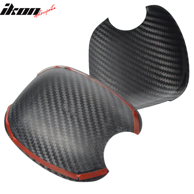 2015-2021 Subaru WRX STI 4DR Door Cup Bowl Trim Cover Carbon Fiber