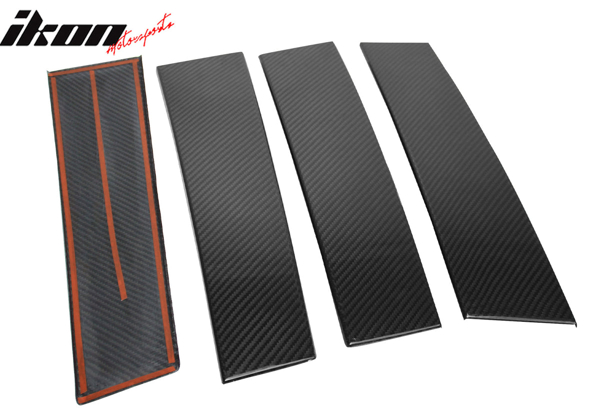 2012-2016 Mazda CX-5 Door Carbon Fiber CF 10PCS Pillar Post Cover Trim