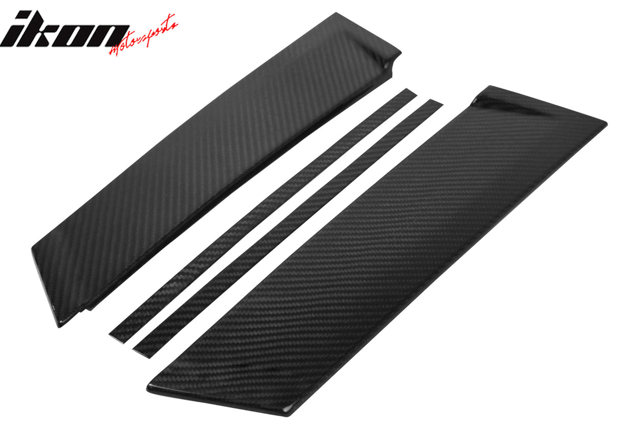 2012-2016 Mazda CX-5 Door Carbon Fiber CF 10PCS Pillar Post Cover Trim