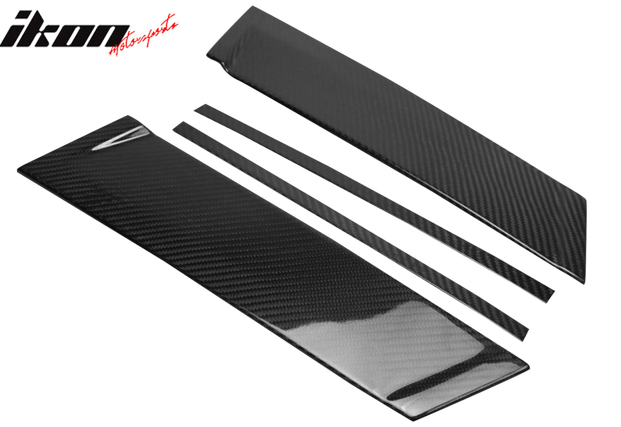 2012-2016 Mazda CX-5 Door Carbon Fiber CF 10PCS Pillar Post Cover Trim