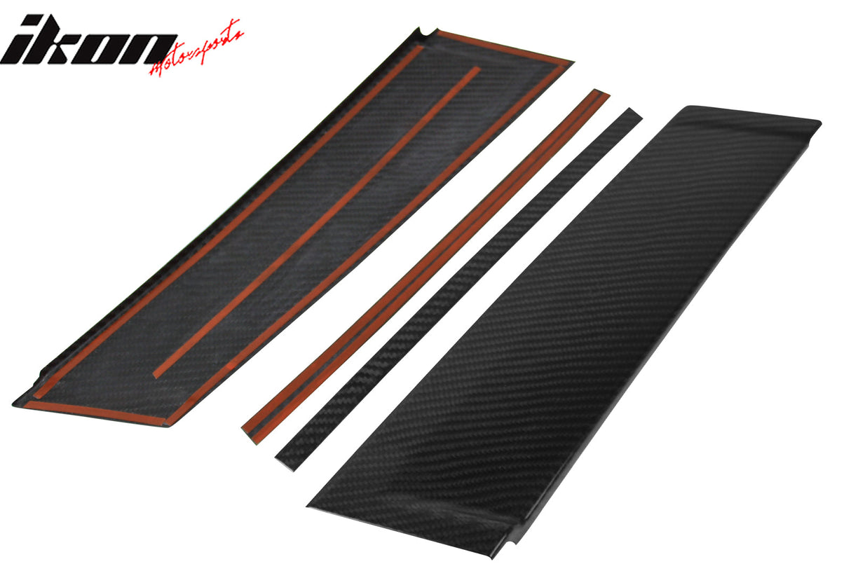 2012-2016 Mazda CX-5 Door Carbon Fiber CF 10PCS Pillar Post Cover Trim