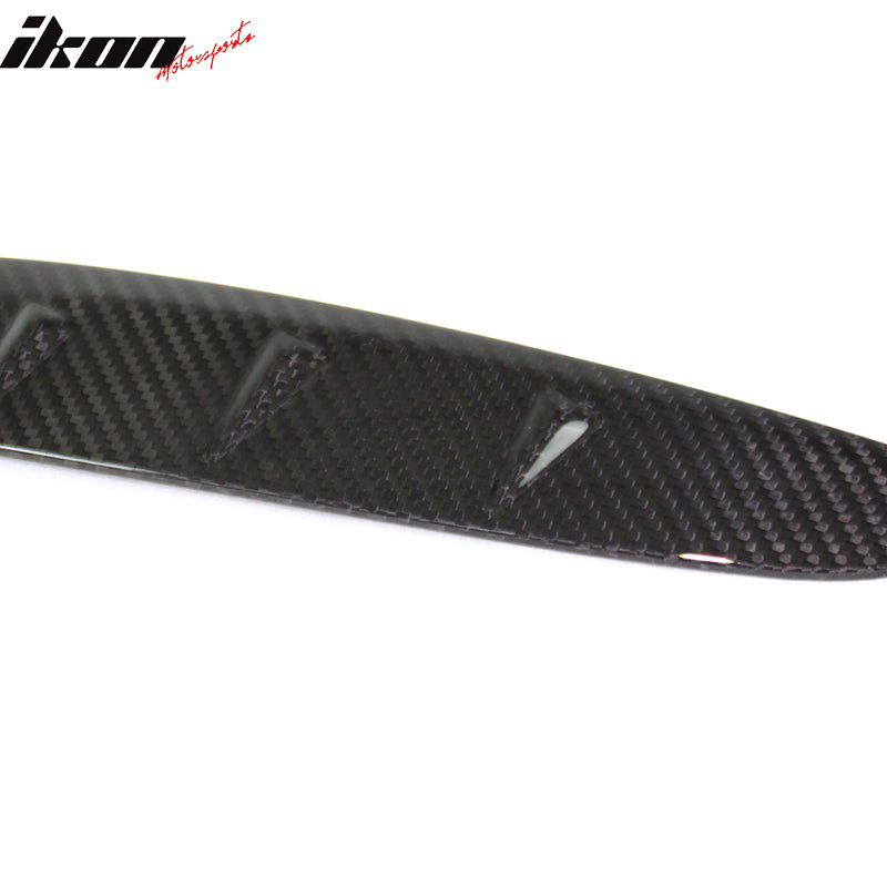 2016-2019 BMW X6 F16 Carbon Fiber CF Side Fender Air Vent Cover Trim
