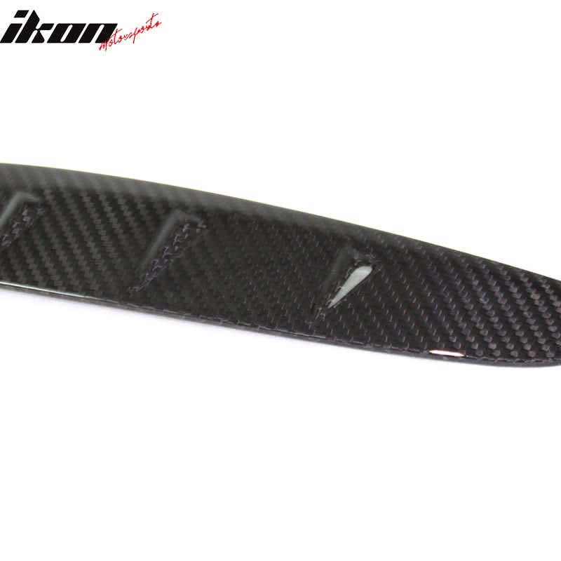 2016-2019 BMW X6 F16 Carbon Fiber CF Side Fender Air Vent Cover Trim