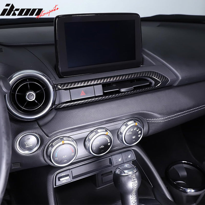 2016-2025 Mazda MX5 Miata Carbon Fiber Left Side Air Conditioning Trim