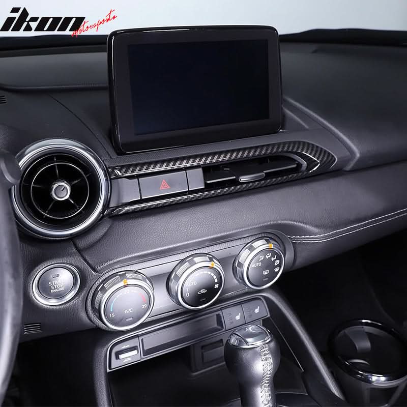 2016-2025 Mazda MX5 Miata Carbon Fiber Left Side Air Conditioning Trim