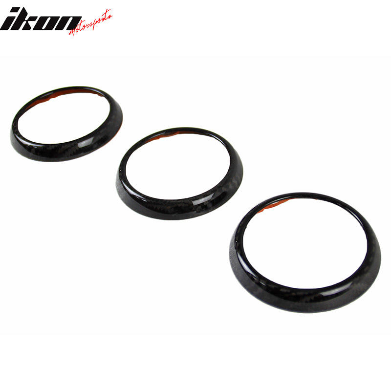 2016-2025 Mazda MX-5 Miata Carbon Fiber Interior Air Vent Frame Trim