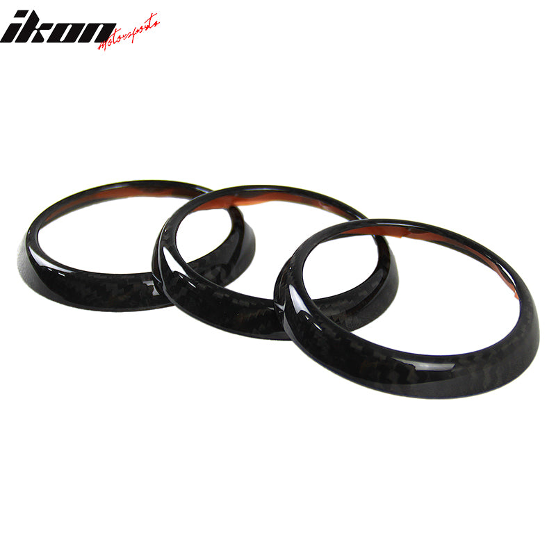 2016-2025 Mazda MX-5 Miata Carbon Fiber Interior Air Vent Frame Trim