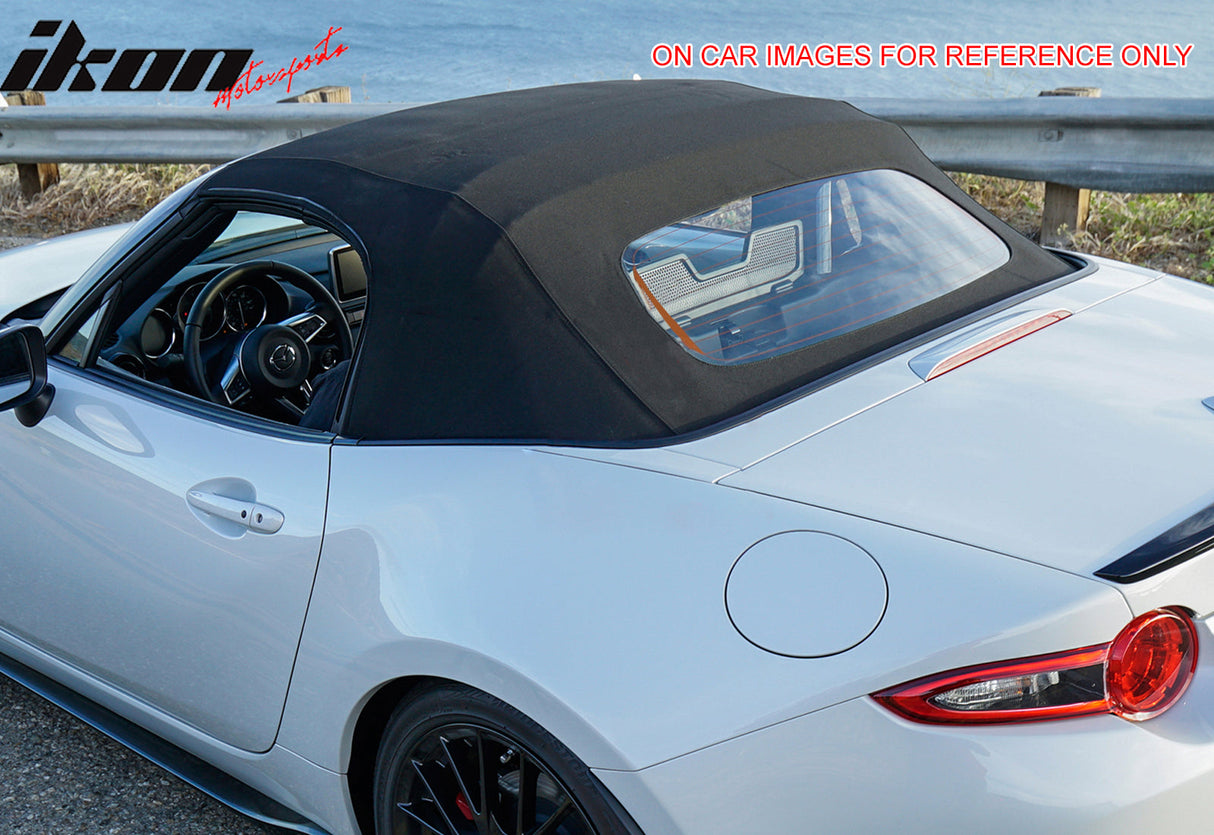 2016-2025 Mazda MX-5 Miata Carbon Fiber CF Car Rear Trunk Garnish Trim