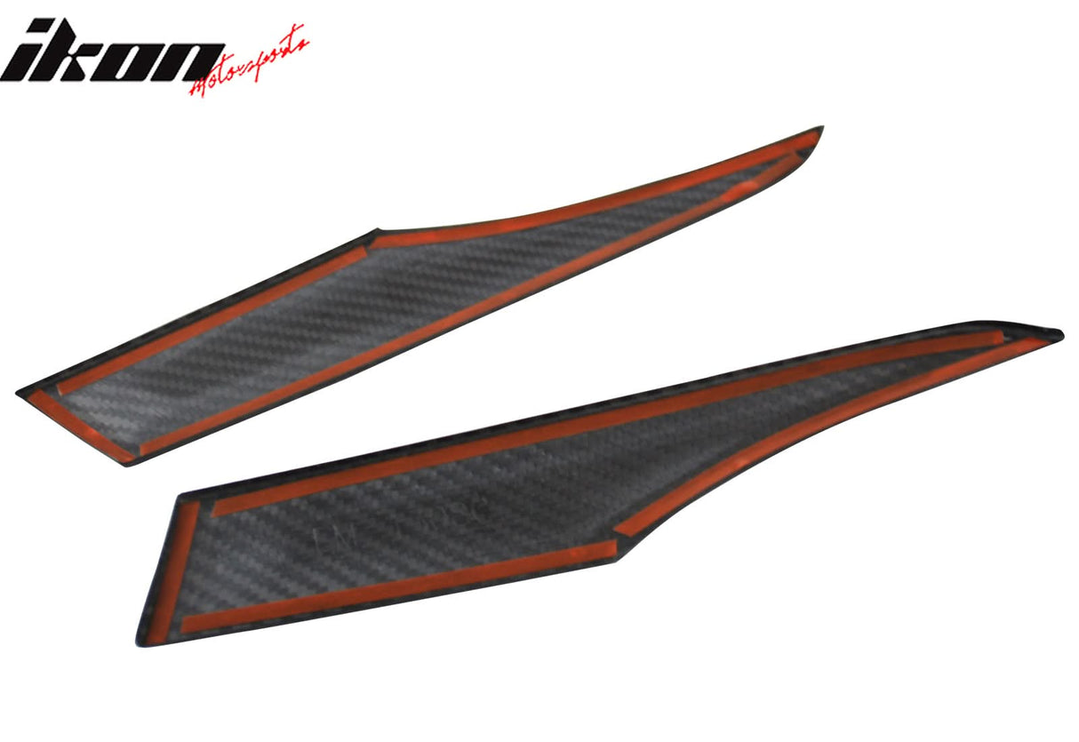 2016-2025 Mazda MX-5 Miata Carbon Fiber CF Car Rear Trunk Garnish Trim