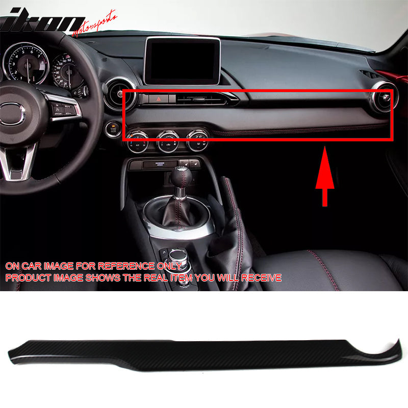 2016-2025 Mazda MX-5 Miata Carbon Fiber Left Side Console Panel Trim