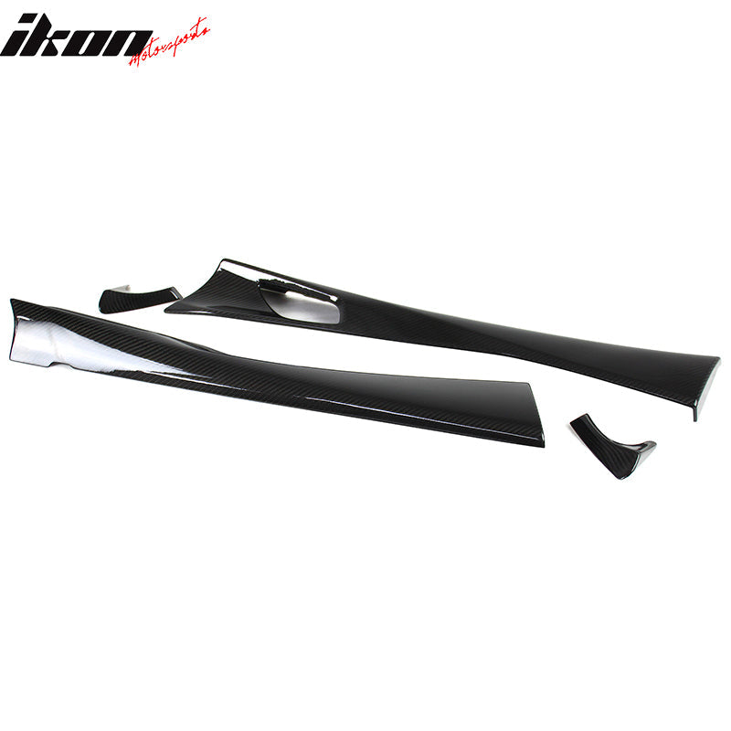 2016-2025 Mazda MX-5 Miata Carbon Fiber 4PCS Interior Door Panel Trim