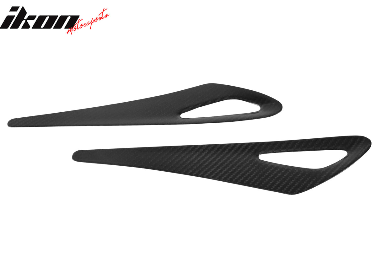 2016-2025 Mazda MX-5 Miata Carbon Fiber Side Fender Light Cover Trim