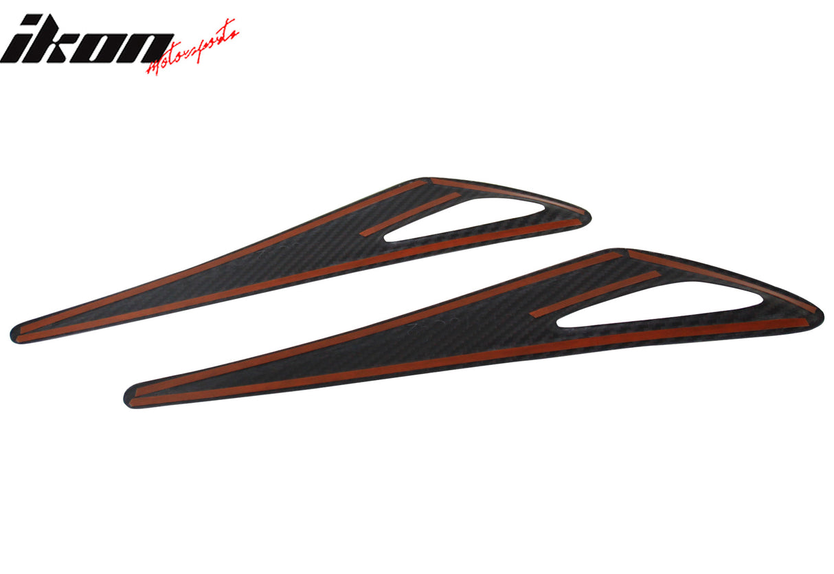 2016-2025 Mazda MX-5 Miata Carbon Fiber Side Fender Light Cover Trim