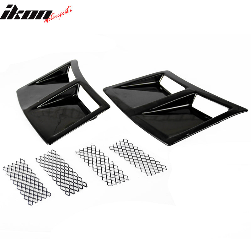 2015-2021 Subaru WRX & STI Unpainted Rear Bumper Side Fender Vent ABS