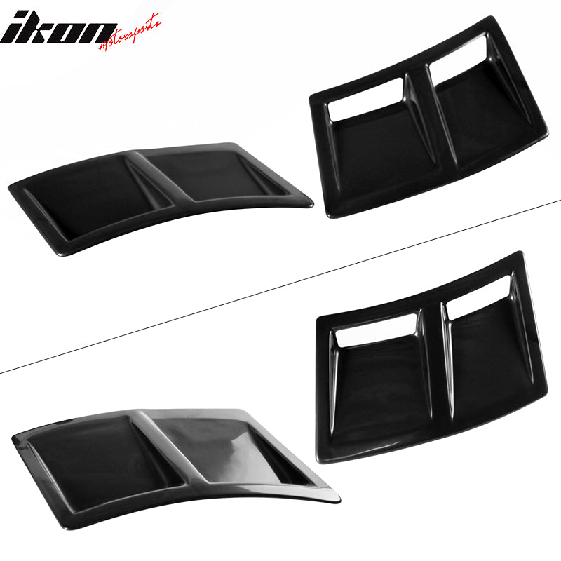 2015-2021 Subaru WRX & STI Unpainted Rear Bumper Side Fender Vent ABS