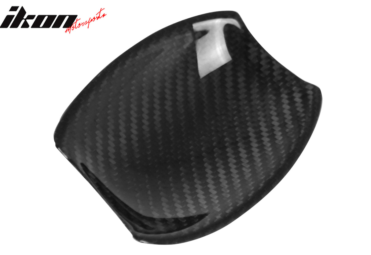 2016-2019 BMW X6 F16 X6M F86 Carbon Fiber Outside Door Bowl Cover Trim