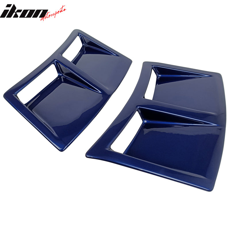 2015-2021 Subaru WRX STI Style Painted #E8H Rear Side Fender Vent ABS