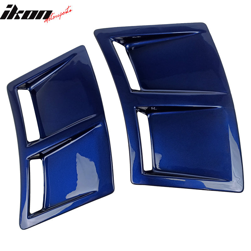 2015-2021 Subaru WRX STI Style Painted #E8H Rear Side Fender Vent ABS