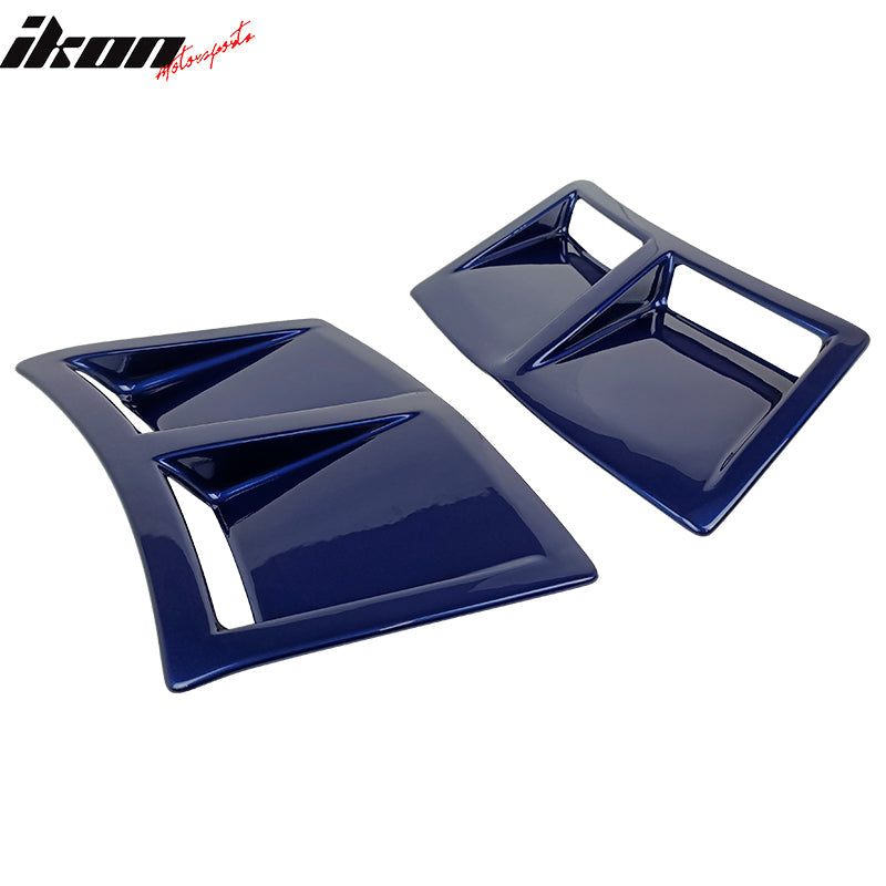 2015-2021 Subaru WRX STI Style Painted #E8H Rear Side Fender Vent ABS