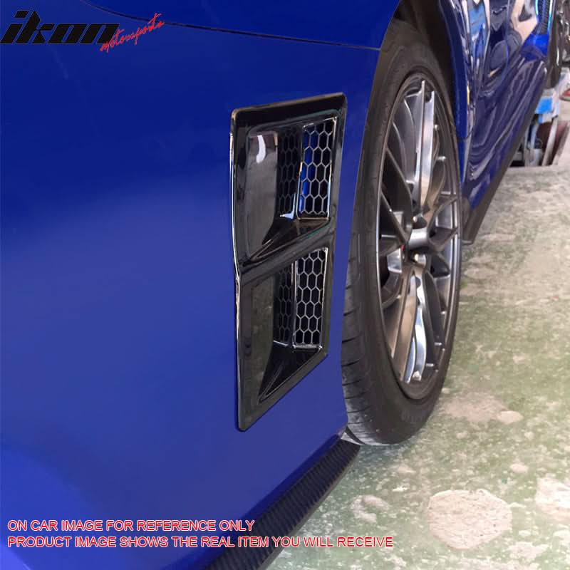2015-2021 Subaru WRX STI Style Painted #C7P Rear Side Fender Vent ABS
