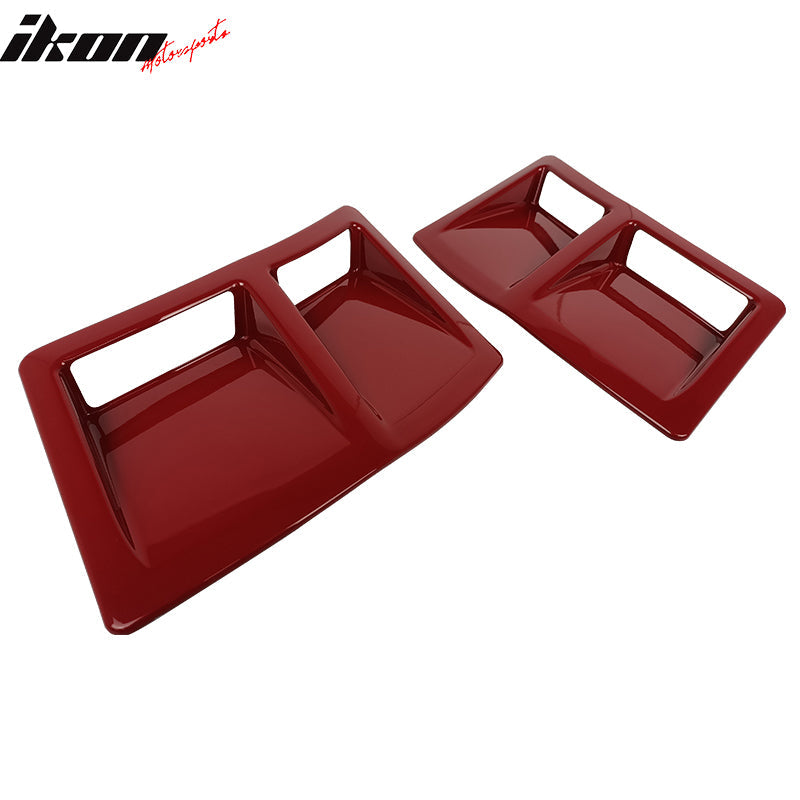 2015-2021 Subaru WRX STI Style Painted #C7P Rear Side Fender Vent ABS