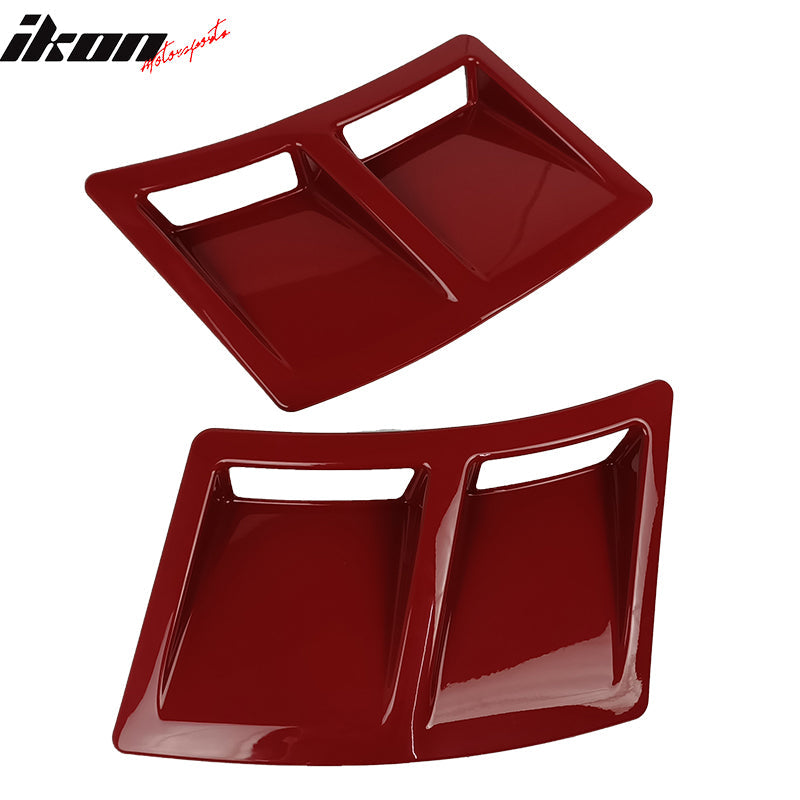 2015-2021 Subaru WRX STI Style Painted #C7P Rear Side Fender Vent ABS