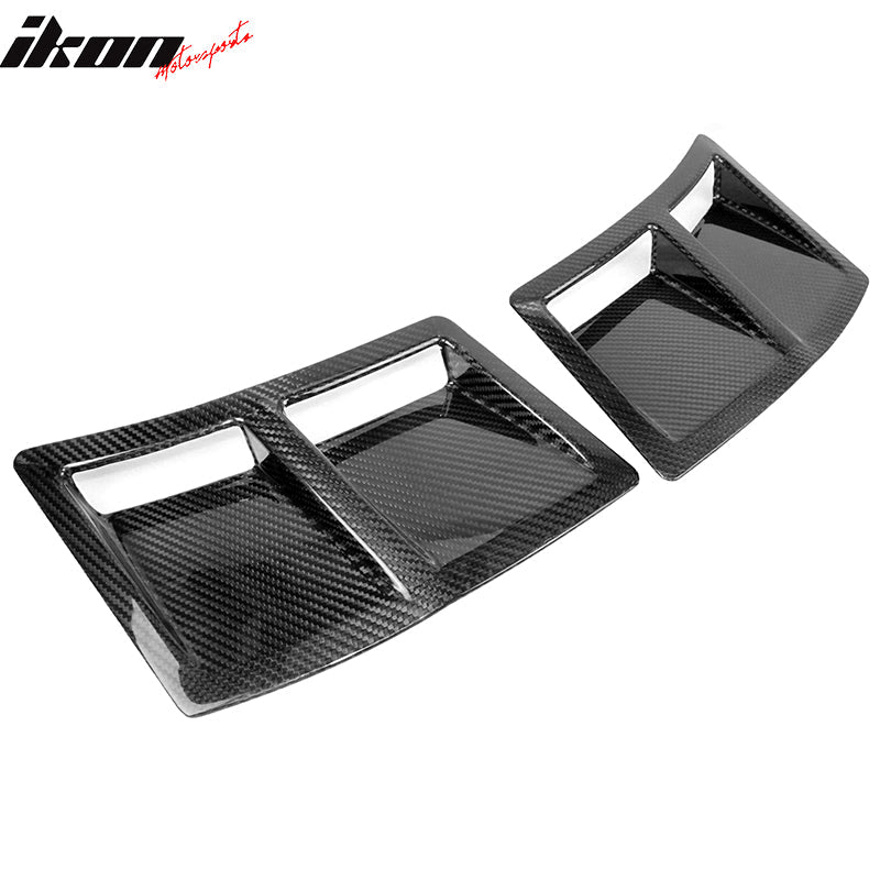 2015-2021 Subaru WRX STI Style Carbon Fiber CF Rear Side Fender Vent