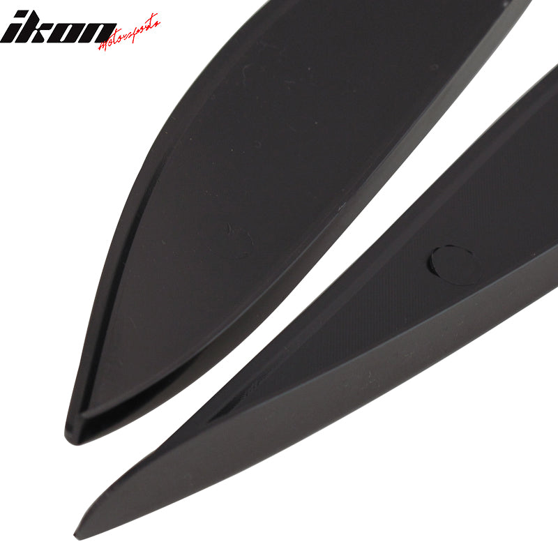 2008-2011 Mercedes-Benz W204 C Class Front Headlight Eyebrow Eyelid