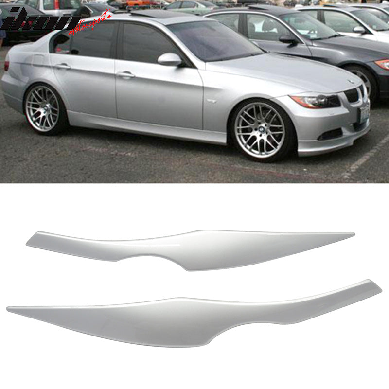 2006-2011 BMW E90 3 Series Sedan Front Eyelid Eyebrow ABS