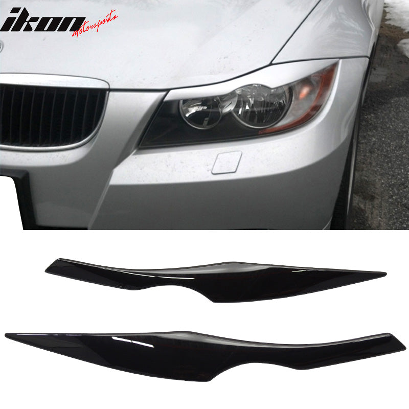 2006-2011 BMW E90 3 Series Sedan Front Eyelid Eyebrow ABS