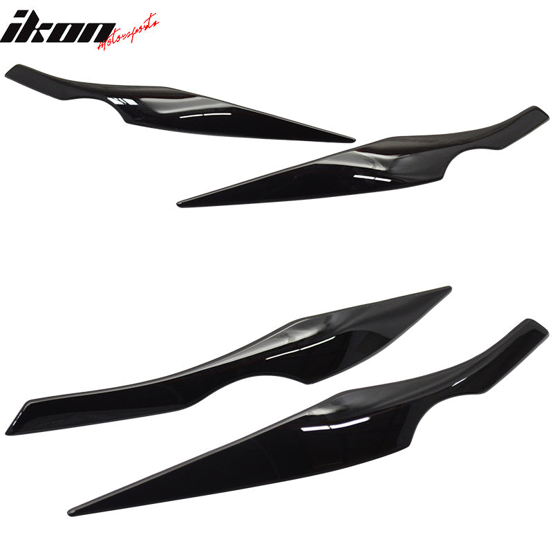 2006-2011 BMW E90 3 Series Sedan Front Eyelid Eyebrow ABS