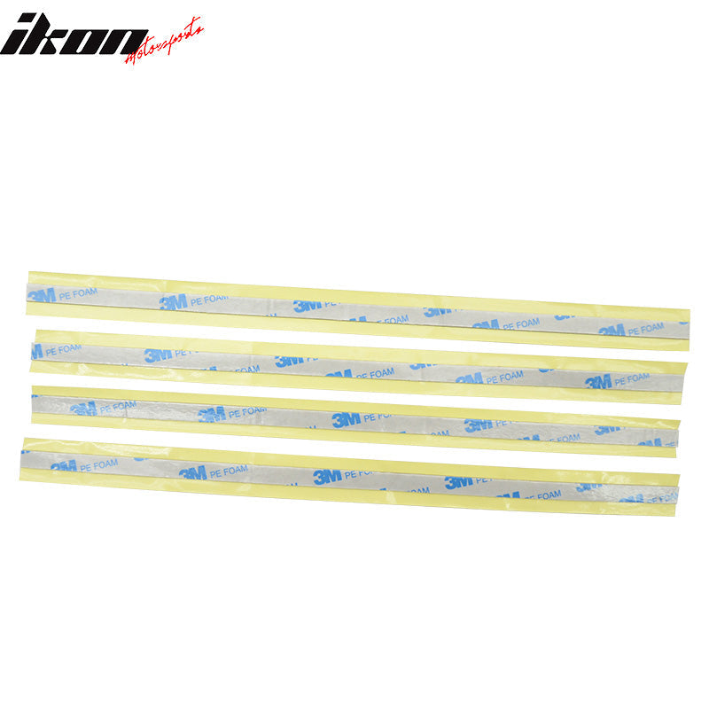 2006-2011 BMW E90 3-Series Sedan Painted #475 Black Headlight Eyelid