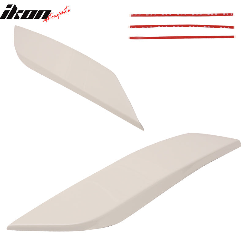 2003-2008 Nissan 350Z 2Dr Headlight Eyelids Eyebrows Cover ABS